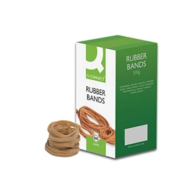 Image of Q Connect Rubber Bands No.38 152.4 x 3.2 mm 500 g KF10544