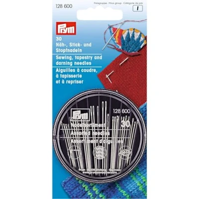 Image of Sewing/embroidery/darning needles in a compact container Prym