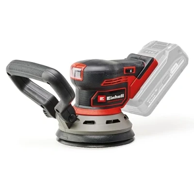 Image of Einhell Power X Change Cordless Random Orbital Sander 18V Brushless Motor, 125mm Plate, 3.2mm Oscillation TP RS 18/32 Li Professional Electric with Dust Collection (Battery Not Included)