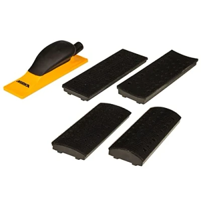 Image of Mirka MVHB38 K Grip Faced Multi Hole Vacuum HandBlock Sanding/Contour Kit Qty. 1