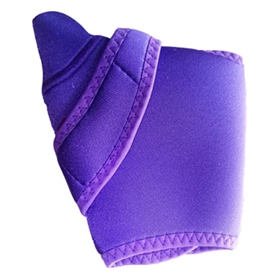 Image of LTG PRO® Neoprene Thumb Support Spica CMC Brace Splint Stabiliser Sprain Strain Arthritis (Purple, XS S (12 15cm) Right Hand)