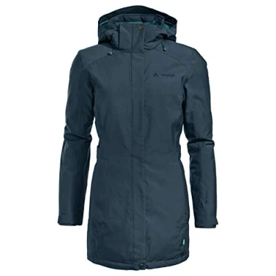 Image of Vaude Women&#039;s Skomer Winter Parka Jacket Steelblue, 38