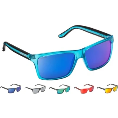 Image of Cressi Rio Sport Sunglasses Crystal Blue/Mirrored Lens Blue, Uni