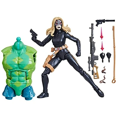 Image of Marvel Hasbro Legends Series: Yelena Belova Black Widow, Classic Comic Action Figure, 15 cm
