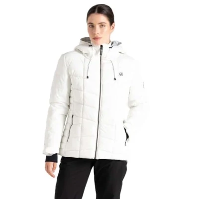 Image of Dare 2b Women&#039;s Breathable Blindside Ski Jacket Cream, Size: 6