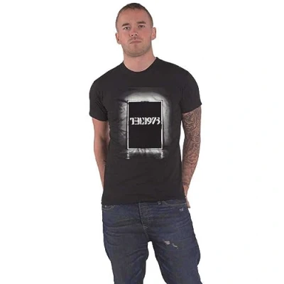 Image of The 1975 T Shirt band logo Black Tour new Official Mens