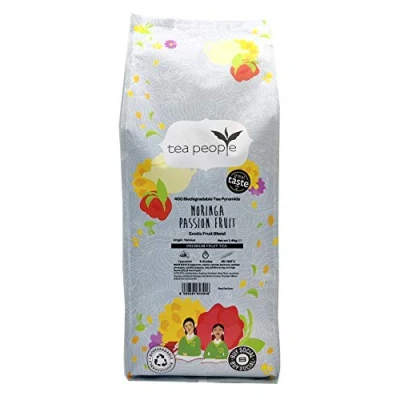 Image of Tea People Moringa Passion Fruit, 400 Pyramids in Large Catering Pack