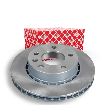 Image of 00569039, 0569039, 569039 Brake disc FEBI BILSTEIN 04844 Front Axle 257,9mm 24mm 5 Hole 110mm internally vented Coated VAUXHALL: Carlton Mk3 Limousine