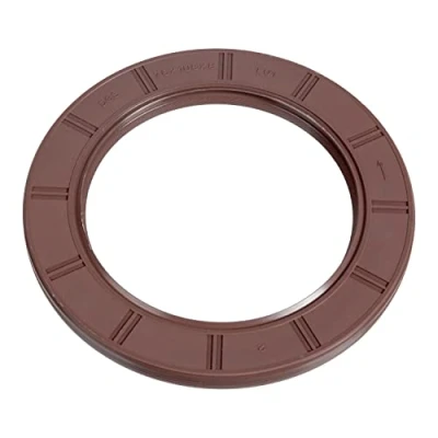 Image of 214432B000, 214432B010, 214432B020 Crankshaft Seal BLUE PRINT ADG06131 transmission sided FPM (fluoride rubber) KIA: Sportage III, IV, RIO 3