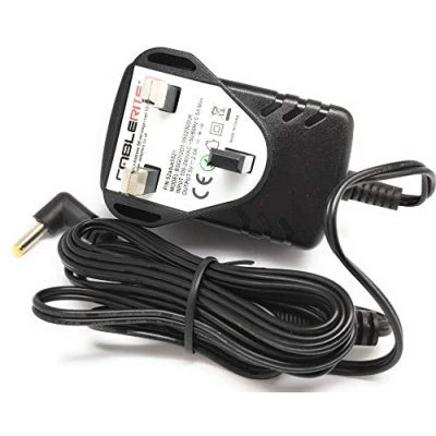 Image of 5v power supply adapter for Intempo EE1161RETBTBLK Valise Audio Turntable psu plug cable