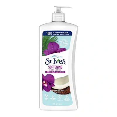 Image of St Ives Body Lotion 21oz Soft And Silky(Coconut/Orchid) (2 Pack)