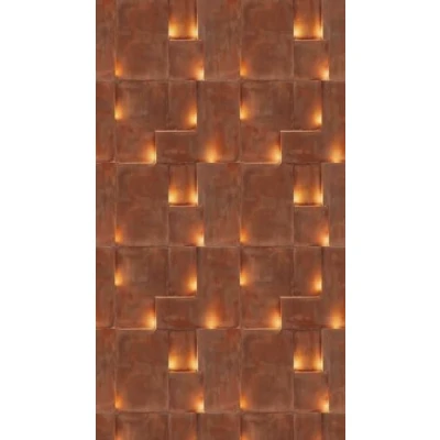 Image of Metropolitan Stories Mural Amber Glow 790159