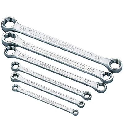 Image of Clarke PRO70 6 Pce TX Torx Star Wrench Spanner Set
