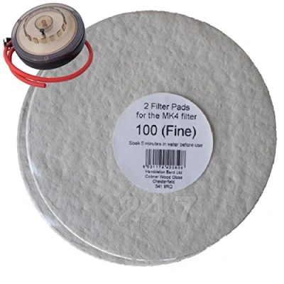 Image of Filter Pads 100 Fine 2X Pack for The Better Brew MK4 Wine Homebrew