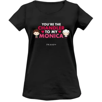Image of cotton division Women&#039;s Wofrients066 T Shirt, Black, S
