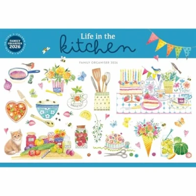 Image of Life In The Kitchen A4 Family Organiser 2026