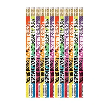 Image of 12 x You&#039;re doing a great job HB Pencils with Erasers. Perfect Class Gift/Reward