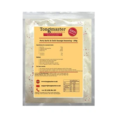Image of Pork, Garlic &amp; Chilli Sausage Seasoning 250g