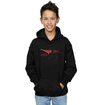 Image of Star Wars Boys The Last Jedi Kylo Ren Hand Hoodie 12 13 Years Black