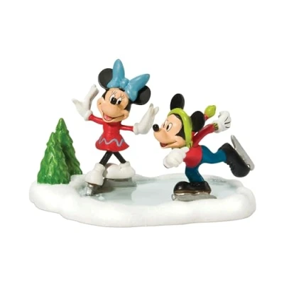 Image of Department 56 Disney Village Accessory Figurine, Ice Skating
