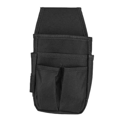 Image of Hilitand Tools Bag Waist Pouch, 5 Pockets Oxford Cloth Utility Tool Bag, Heavy Duty 600D Polyester, for Hardware Tools, Electrician Carrying