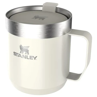 Image of Thermal mug Stanley Classic Legendary Camp Cream Gloss, 230 ml