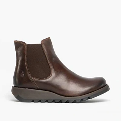 Image of Fly London Women&#039;s Salv Chelsea Boots, Diesel, 4 UK