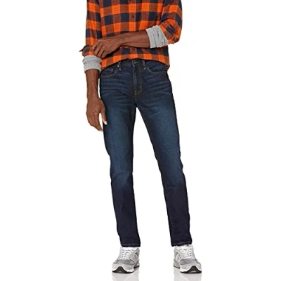Image of Amazon Essentials Men&#039;s Slim Fit Jeans, Indigo Wash, 28W / 30L