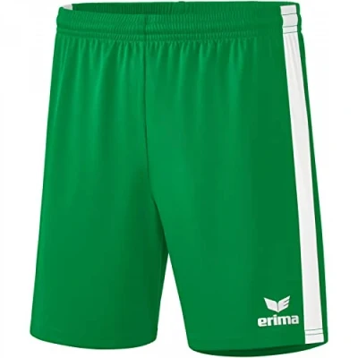 Image of Erima Retro Star Unisex Shorts, Unisex_Adult, 3152105, Emerald/White, L