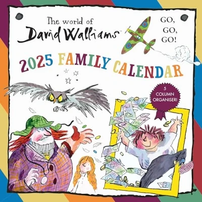 Image of 2025 World of Walliams Square Family Calendar