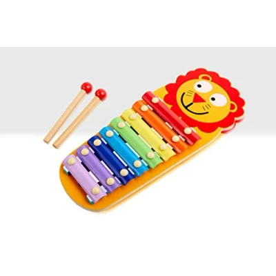 Image of Beehive Toys AC6608 Wooden Xylophone, Multicolor