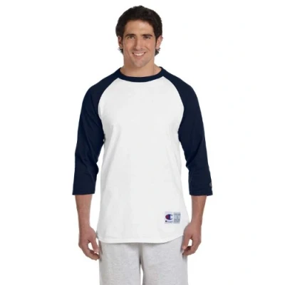 Image of Champion Men&#039;s Raglan Baseball T Shirt Multi