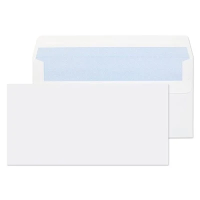 Image of Blake Purely Everyday DL 110 x 220 mm 80gsm Self Seal Envelopes (FL2882/500) White Pack of 500