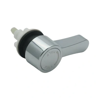 Image of Fluidmaster PRO750UK Toilet Cistern Dual Flush Lever Handle Chrome C360108 (Previously C519)