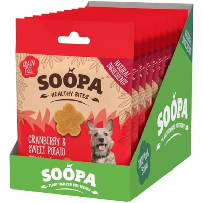 Image of Cranberry And Sweet Potato Healthy Vegan Bites for Dogs