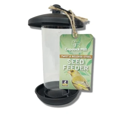 Image of Copdock Mill Twist &amp; Release Steel Seed Feeder Small