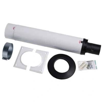 Image of Worcester Bosch Greenstar Oilfit Standard Telescopic Flue Kit 125mm 7716190064
