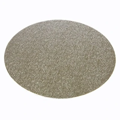 Image of 4&quot; Silver Round Double Thick Cake Board (Pack of 5)