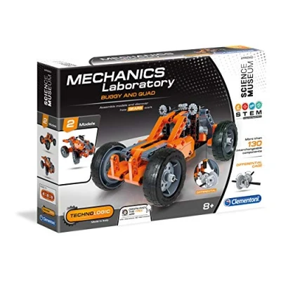 Image of Clementoni 61287 Mechanics Lab Buggy and Quad Scientific Kit