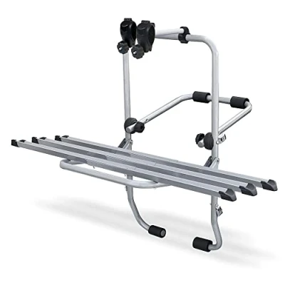 Image of Menabo 192546 Steelbike Rear Bicycle Carrier for 3 Bikes with Racks