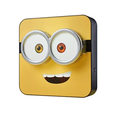 Image of Numskull Minions Lamp Wall Light Ambient Lighting Gaming Accessory for Bedroom, Home, Study, Office, Work Official Despicable Me 4 Merchandise