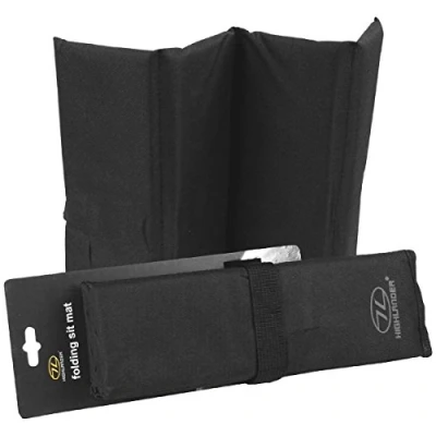 Image of Highlander Unisex Outdoor Foldable Mat available in Black One Size