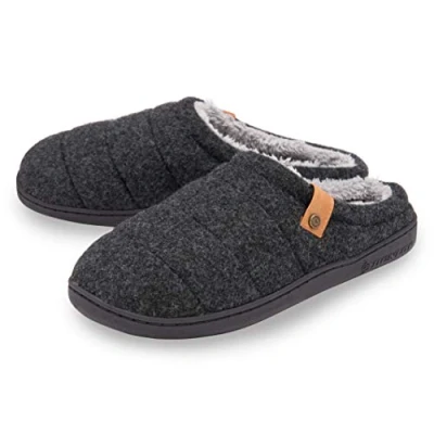 Image of DUNLOP Mens Finlay Mule Slippers MTO Black UK 8