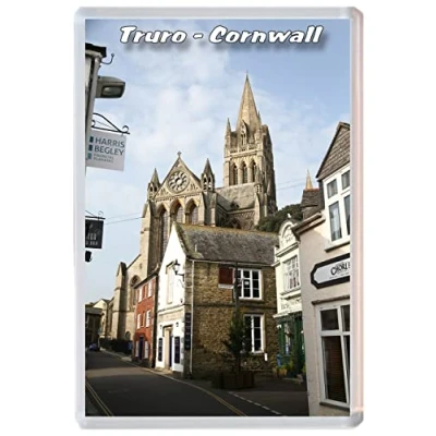 Image of Baked Bean Store Truro Cornwall 96 x 67mm Jumbo Fridge Magnet/Magnets BBSFHM432