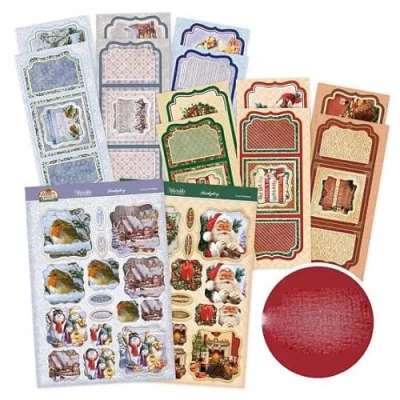 Image of Hunkydory Festive Spinner Concept Card Kit CONCEPT123