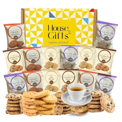Image of Biscuits Gift Set Biscuit Hamper Including 15 Packs of Two Grandma Wild&#039;s Classic (30 Single Total) Ideal Lovers