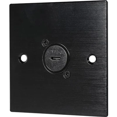 Image of 1 x USB C Socket Feedthrough Wall Plate