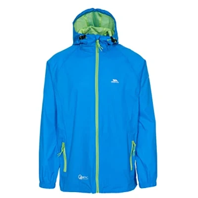 Image of Trespass Men&#039;s Qikpac Jacket, Cobalt, M