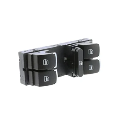 Image of 3C8959857XSH Switch, window winder VEMO V10 73 0252 Front, Driver side Original Quality VOLKSWAGEN: Passat B7 Saloon, Variant