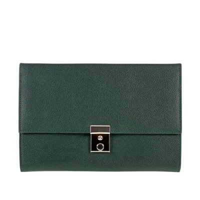 Image of AR BRAND EST. 2021 Travel Document Wallet Organiser with Lock for Passport (Green)